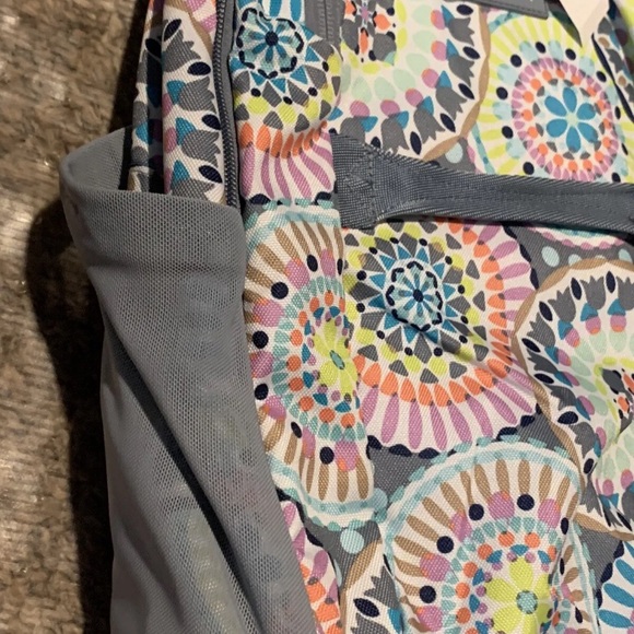 Vera Bradley travel backpack tote bag Sunny Medallion Lighten up adventure NWT main image 7